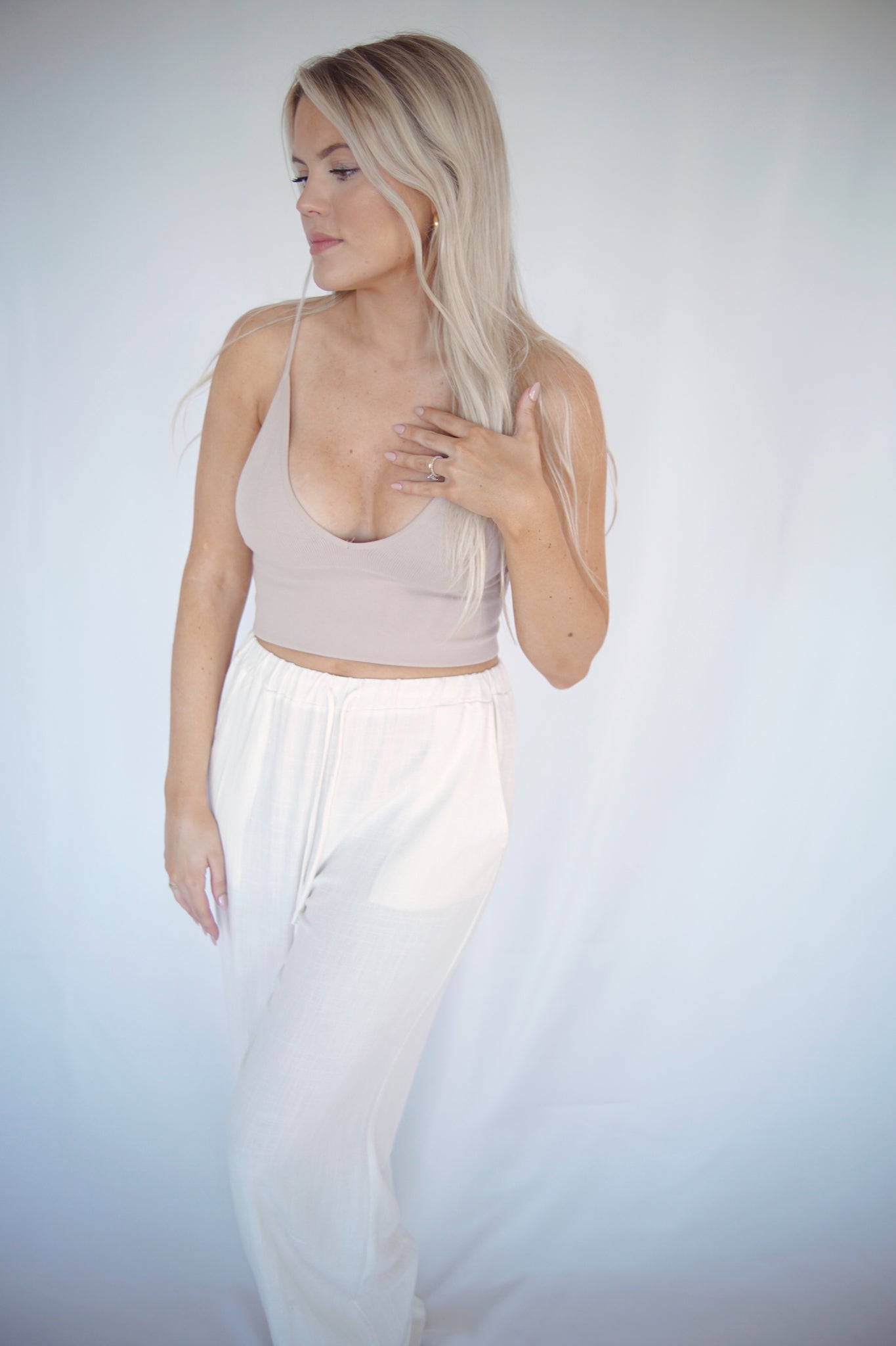 Triangle Brami Top